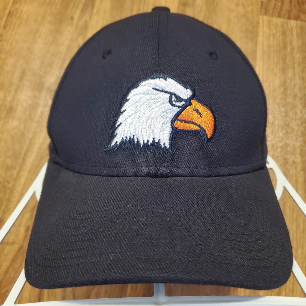 Carson Newman Hat Adult Fitted Blue Small Medium Talon Eagles New‎ Era 39Thirty